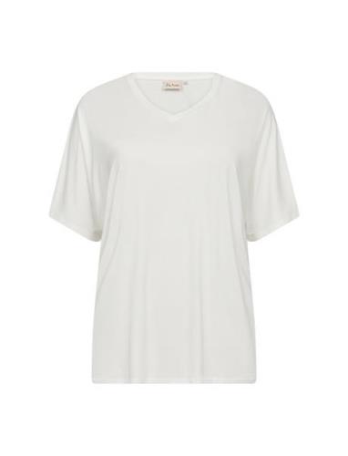 Wa-Stella Tops T-shirts & Tops Short-sleeved White Wasabiconcept