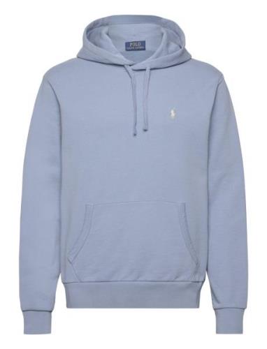 Loopback Fleece Hoodie Tops Sweat-shirts & Hoodies Hoodies Blue Polo R...