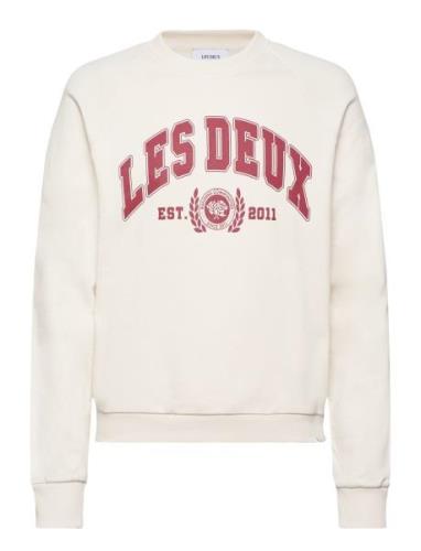 University Sweatshirt Tops Sweat-shirts & Hoodies Sweat-shirts Cream L...