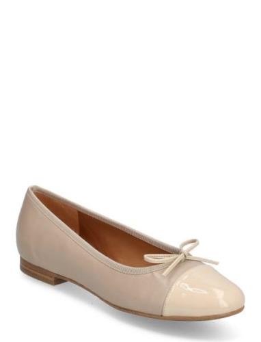 Ballerina Ballerinaskor Ballerinas Beige Billi Bi