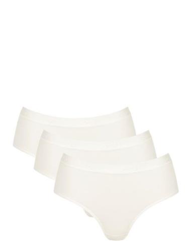 Sloggi Go Casual Midi 3P Trosa Brief Tanga White Sloggi