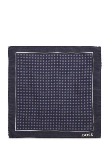 H-Pocket Sq-222 Bröstnäsduk Navy BOSS