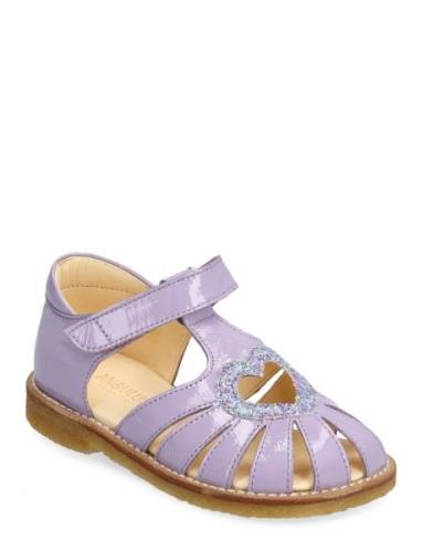 Sandals - Flat - Closed Toe - Shoes Summer Shoes Sandals Purple ANGULU...