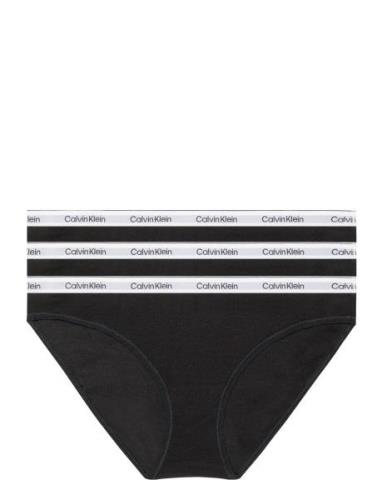 3 Pack Bikini Trosa Brief Tanga Black Calvin Klein