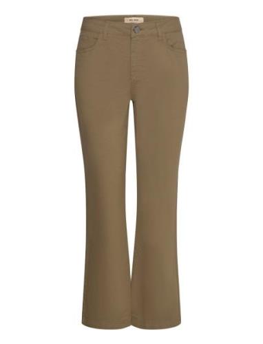 Mmashley Rosita Pant Bottoms Jeans Flares Khaki Green MOS MOSH