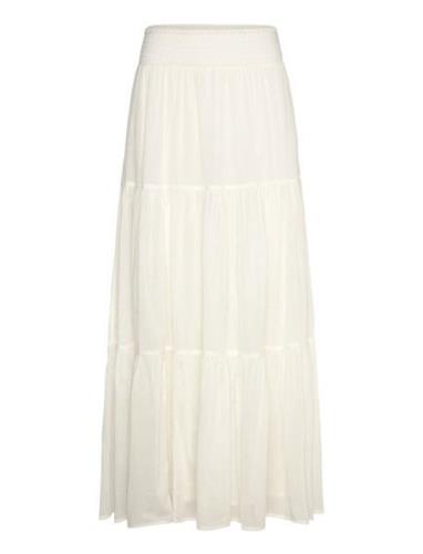 Diamondll Maxi Skirt Lång Kjol Cream Lollys Laundry