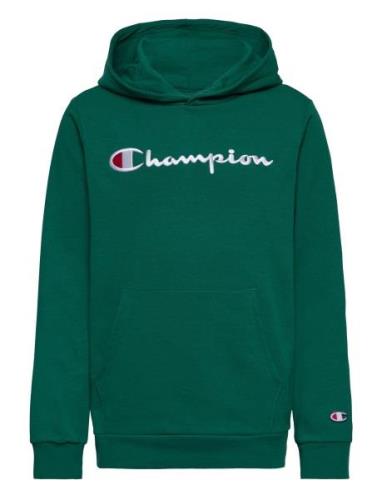 Hooded Sweatshirt Sport Sweat-shirts & Hoodies Hoodies Green Champion