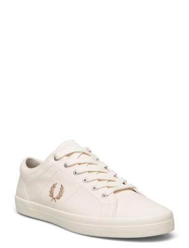 Baseline Twill Låga Sneakers Cream Fred Perry