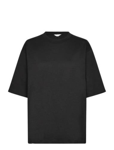 Objgima 2/4 Over T-Shirt Noos Tops T-shirts & Tops Short-sleeved Black...