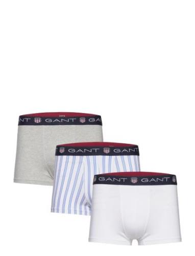 Shield Stripe Trunk 3-Pack Boxerkalsonger Blue GANT