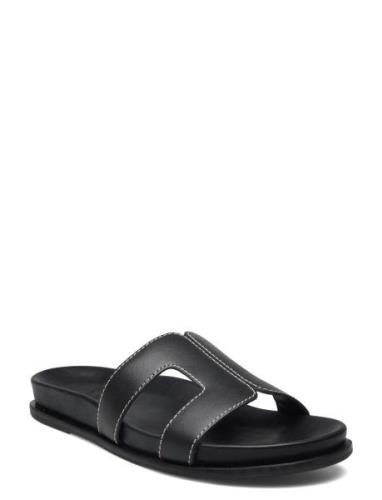 Loupa Platta Sandaler Black Dune London