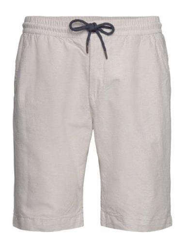 Oxford Drawstring Shorts Bottoms Shorts Casual Grey Lindbergh