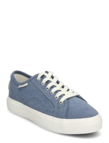 Carroly Sneaker Låga Sneakers Blue GANT