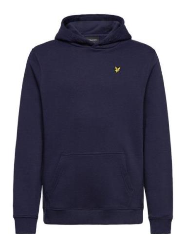 Pullover Hoodie Tops Sweat-shirts & Hoodies Hoodies Navy Lyle & Scott