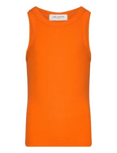 Top Tops T-shirts Sleeveless Orange Sofie Schnoor Young