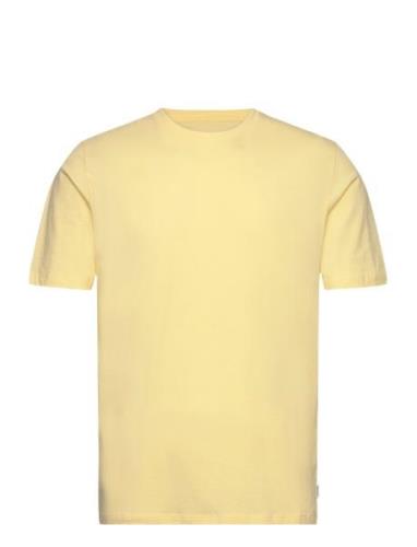 Jjeorganic Basic Tee Ss O-Neck Noos Tops T-shirts Short-sleeved Yellow...