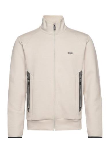 Skaz 1 Sport Sweat-shirts & Hoodies Sweat-shirts Beige BOSS