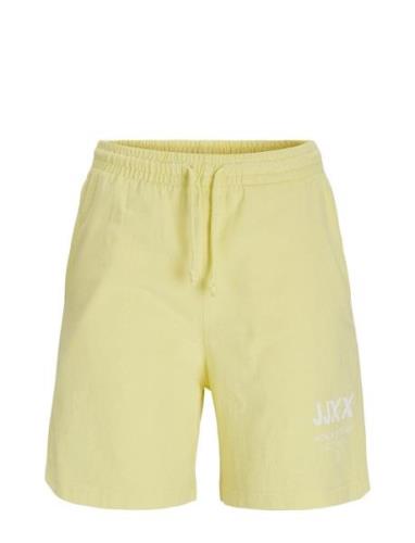Jxbarbara Hw Relaxed Vint Shorts Bottoms Shorts Casual Shorts Yellow J...