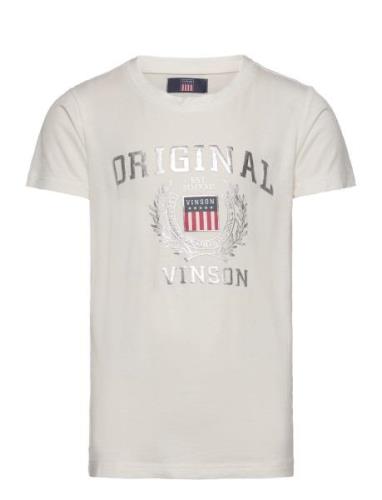 Kennedy Lf Vi Vin Jr Tee Tops T-shirts Short-sleeved Grey VINSON