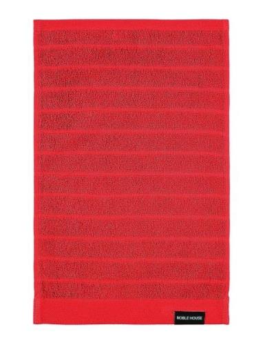 Terry Towel Novalie Stripe Home Textiles Bathroom Textiles Towels Red ...