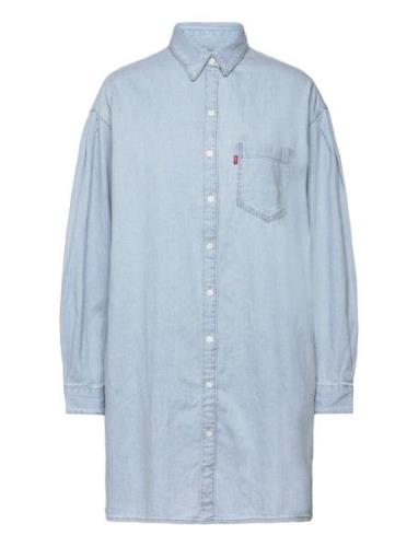 Nola Shirt Dress Good Grades 4 Kort Klänning Blue LEVI´S Women