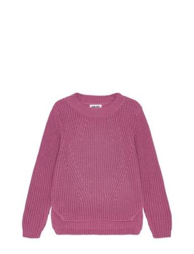 Gillis Tops Knitwear Pullovers Pink Molo
