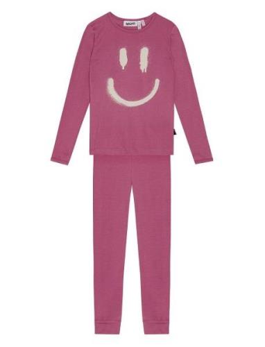 Lue Pyjamas Set Pink Molo