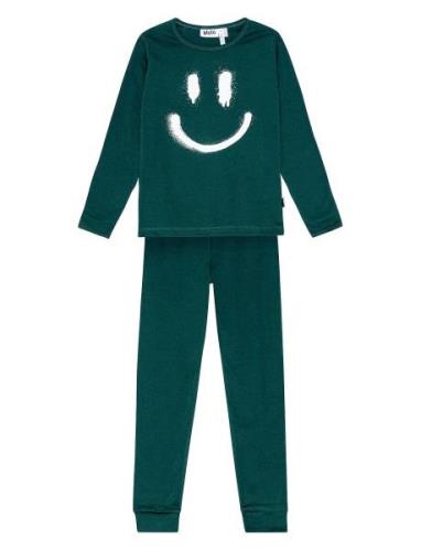 Lue Pyjamas Set Green Molo