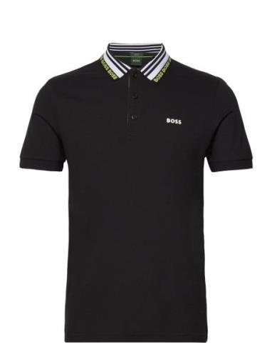 Paule Sport Polos Short-sleeved Black BOSS