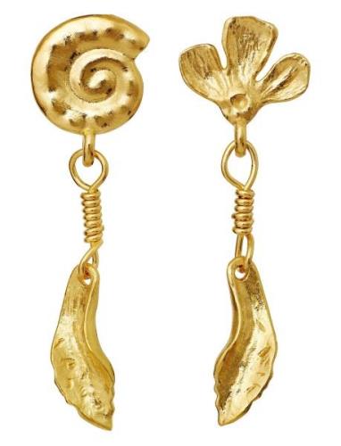 Carmel Earrings Örhänge Smycken Gold Maanesten