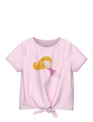 Nmfkikatie Ss Short Top Pb Tops T-shirts Short-sleeved Pink Name It