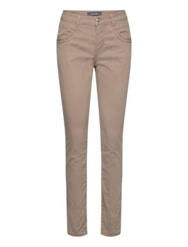 Mmnaomi Treasure Pant Bottoms Jeans Slim Beige MOS MOSH