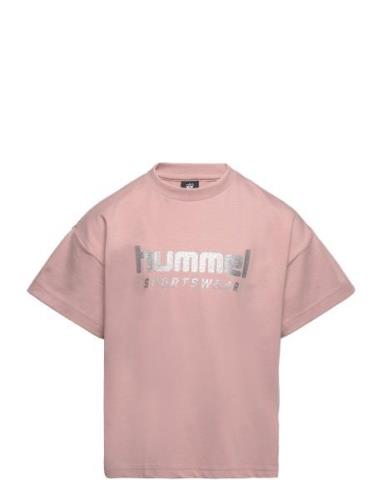 Hmlchilli T-Shirt S/S Sport T-shirts Short-sleeved Pink Hummel