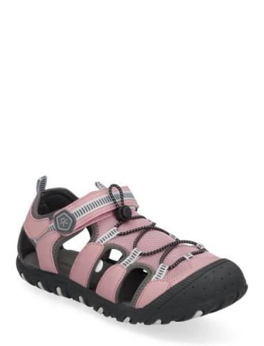 Jr. Sandals Hiking W. Toe Cap Shoes Summer Shoes Sandals Pink Color Ki...