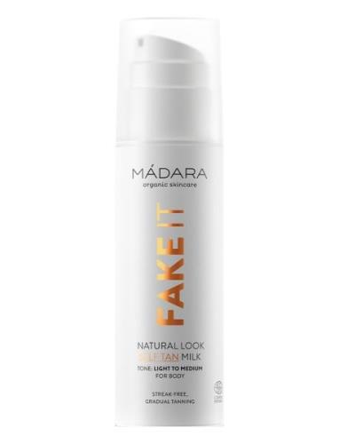 Fake It Natural Look Self Tan Milk Brun Utan Sol Nude MÁDARA