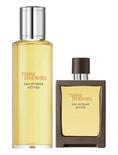 Terre D'hermès Eau Intense Vétiver Refillable + Refill Edp 30 Ml + 125...