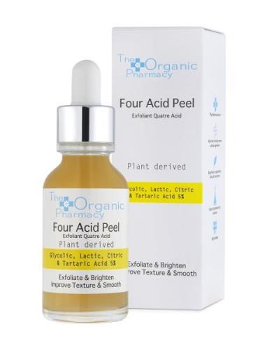 Four Acid Peel Peeling Ansiktsvård Smink Yellow The Organic Pharmacy