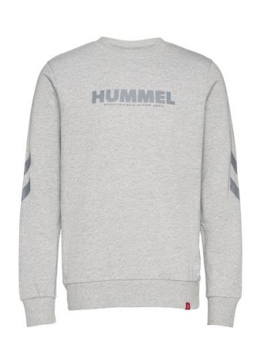 Hmllegacy Sweatshirt Sport Sweat-shirts & Hoodies Sweat-shirts Grey Hu...