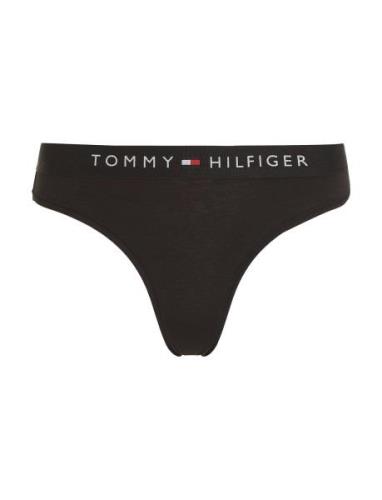 Thong Stringtrosa Underkläder Black Tommy Hilfiger