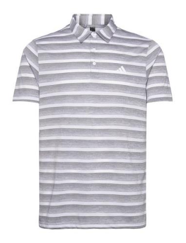 2 Clr Stripe Lc Tops Polos Short-sleeved White Adidas Golf