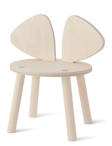 Mouse Børnestol Home Kids Decor Furniture Cream Nofred