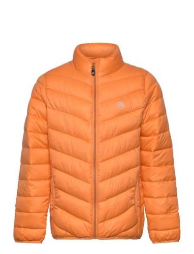 Jacket Quilted Fodrad Jacka Orange Color Kids