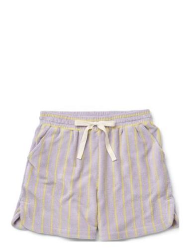 Naram Gym Shorts Bottoms Shorts Casual Shorts Purple Bongusta