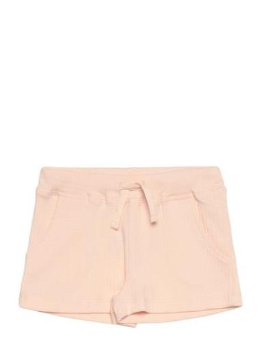 Rib Jersey Shorts Bottoms Shorts Pink Copenhagen Colors