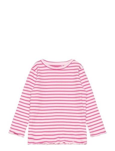 Nmfvemma Ls Slim Top Tops T-shirts Long-sleeved T-shirts Pink Name It