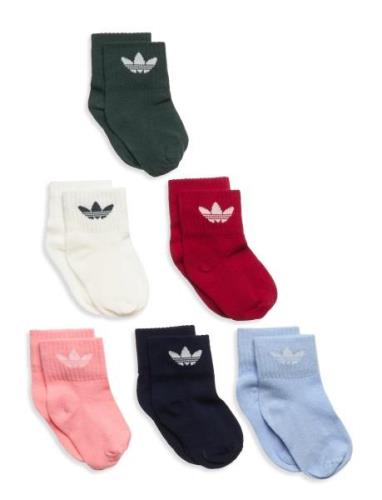 Adidas Originals Kids Sock 6Pp Multi/patterned