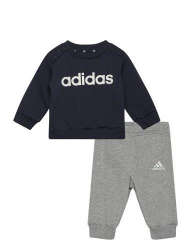 I Lin Fl Jog Sets Sweatsuits Multi/patterned Adidas Sportswear