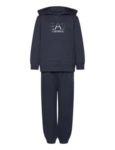 Tracksuit Sets Sweatsuits Navy EA7