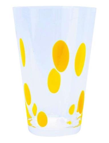 Lemonade Tumbler Home Tableware Glass Drinking Glass Yellow Anna Von L...