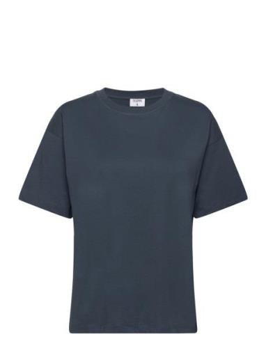 Loose Fit Tee Tops T-shirts & Tops Short-sleeved Navy Filippa K